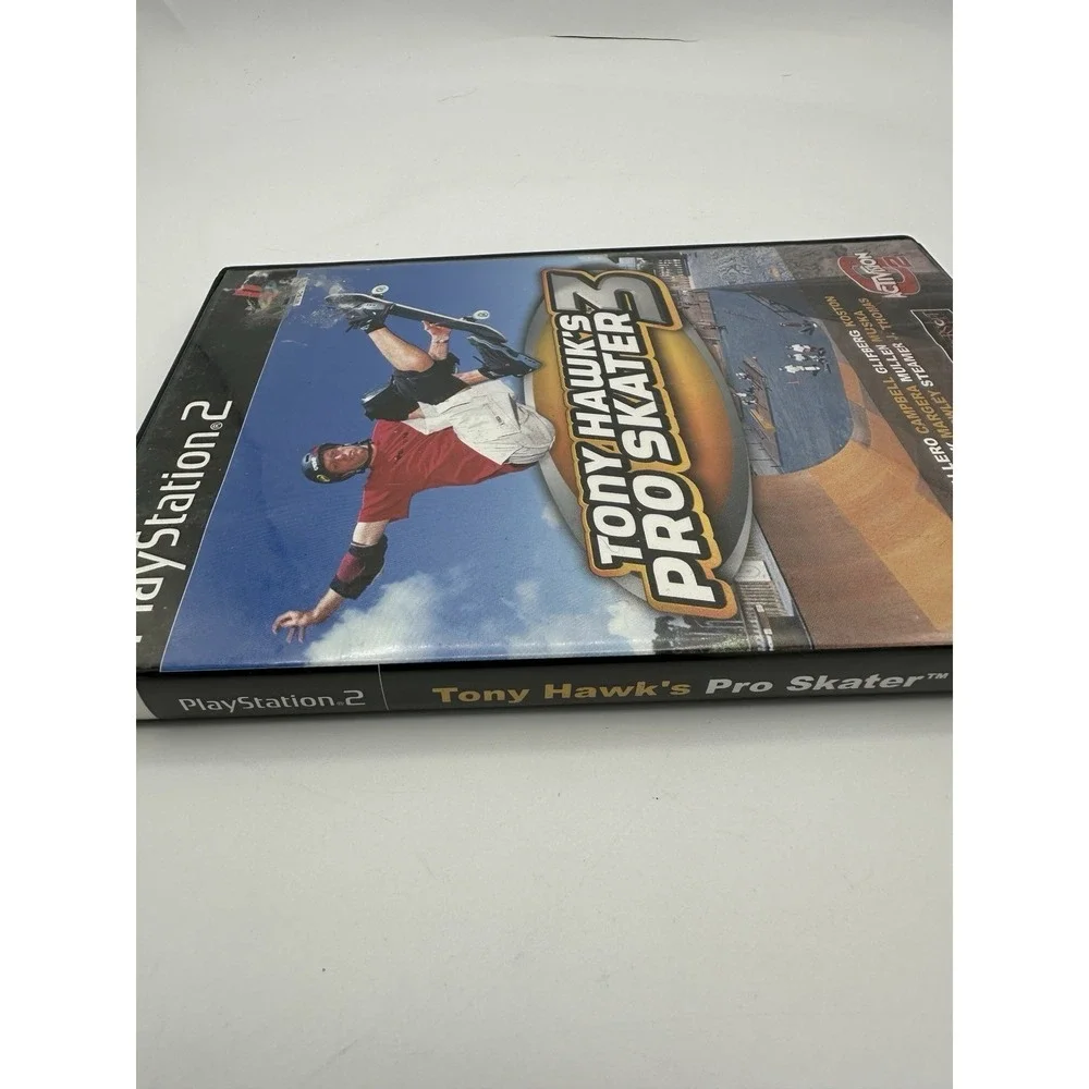 Tony Hawk's Pro Skater 3 PS2 Complete CIB NTSC Black Label Skate Game